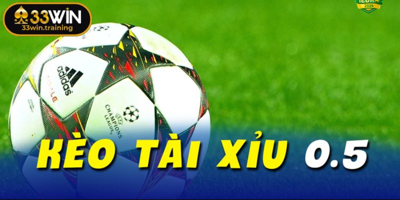 Kèo Handicap 33WIN chấp 0.5 quả (1/2)